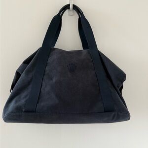 ROLEX Blue Canvas Duffel Bag Collector Item